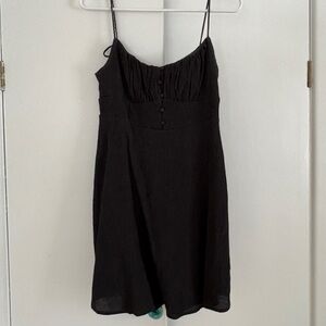 Elegant Black Sleeveless Dress